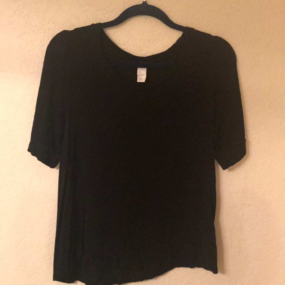 Back H&M loose fitting shirt.